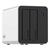 Terramaster f2-425 plus NAS (weiß, 2x 5GBe, HDMI, USB)