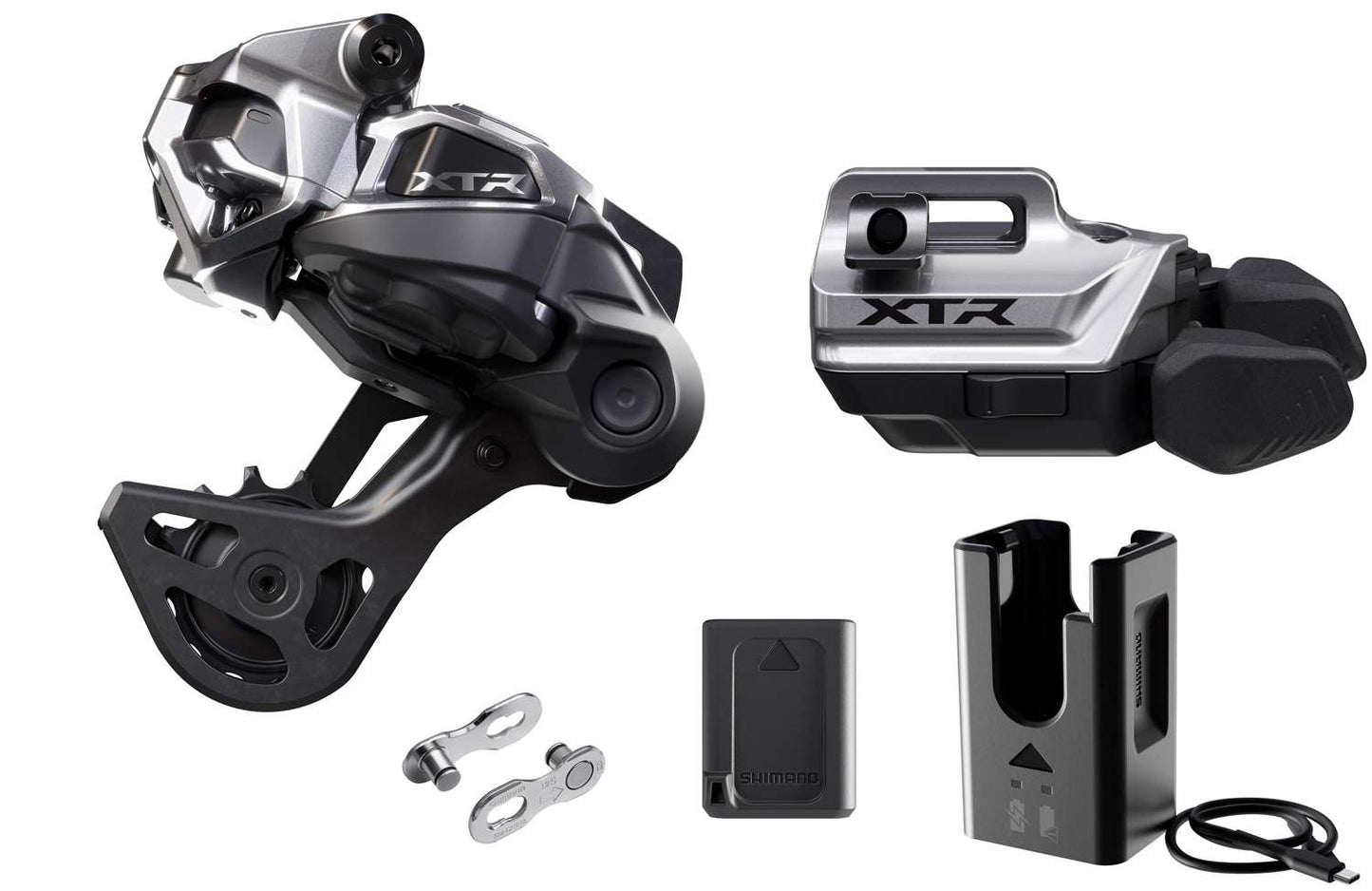 Shimano XTR Di2 M9250-GS 12-Gang-Antriebsstrang-Upgrade-Kit i-spec ev