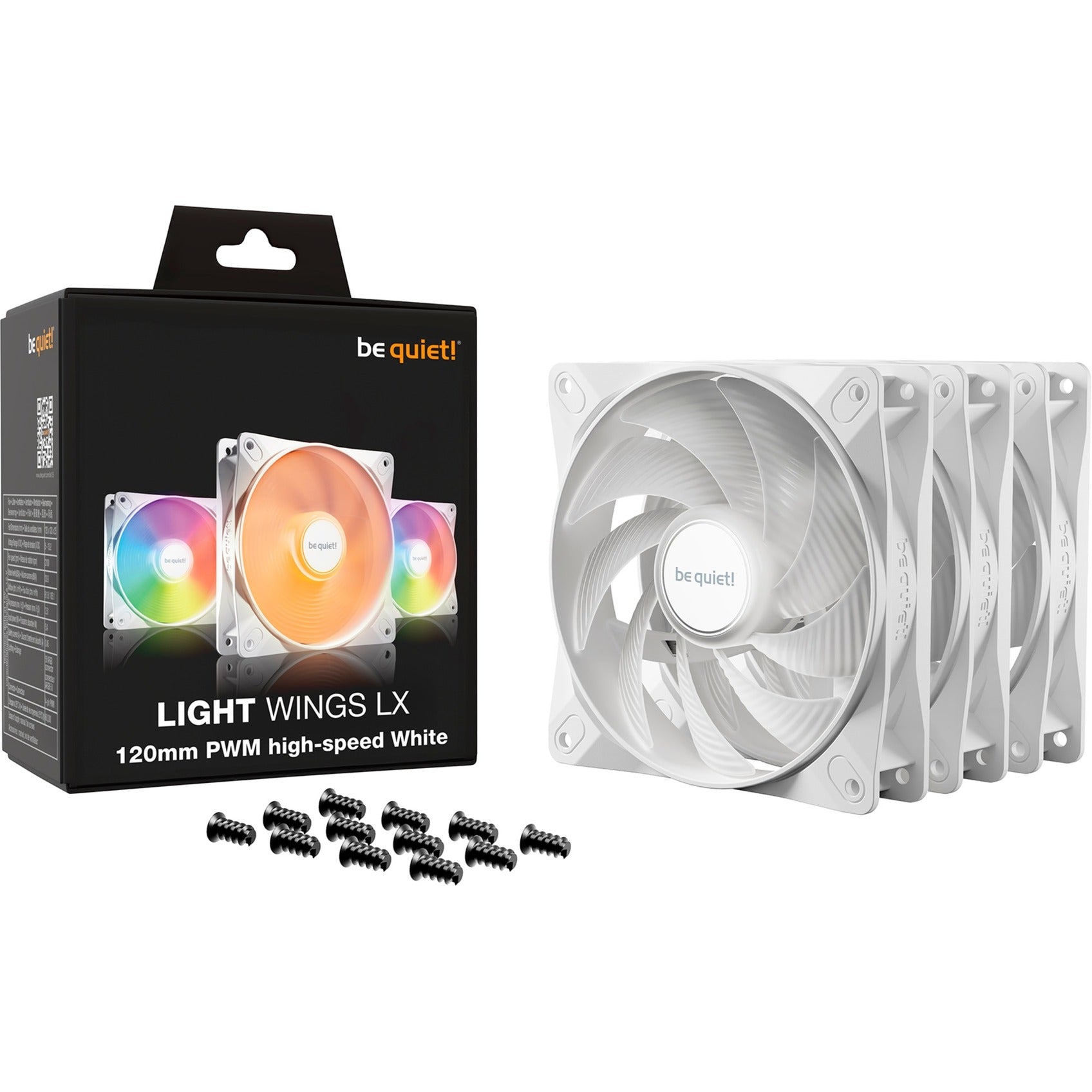 Ruhig sein! Light LX PWM Hochgeschwindigkeit 120 mm Triple Pack w