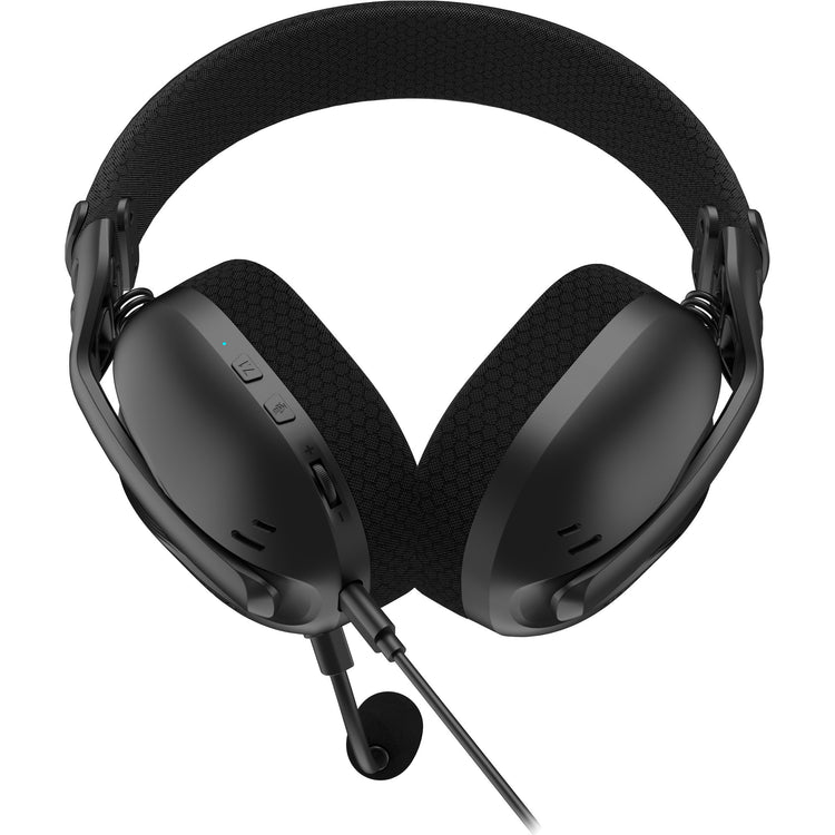 Hator Hyperpunk 3 USB Over-Ear-Gaming-Headset (schwarz, virtueller 7.1-Surround-Sound, USB-A USB-C Bluetooth)