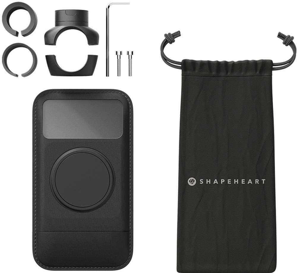 Magnetische Smartphone-Pro-Halterung von Shapeheart für den Fahrradlenker