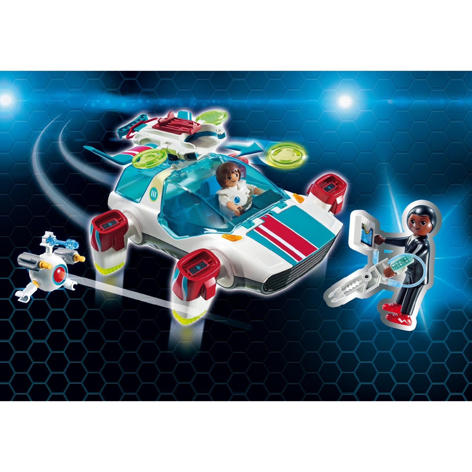 Playmobil Super 4 Fulgurix mit Gen