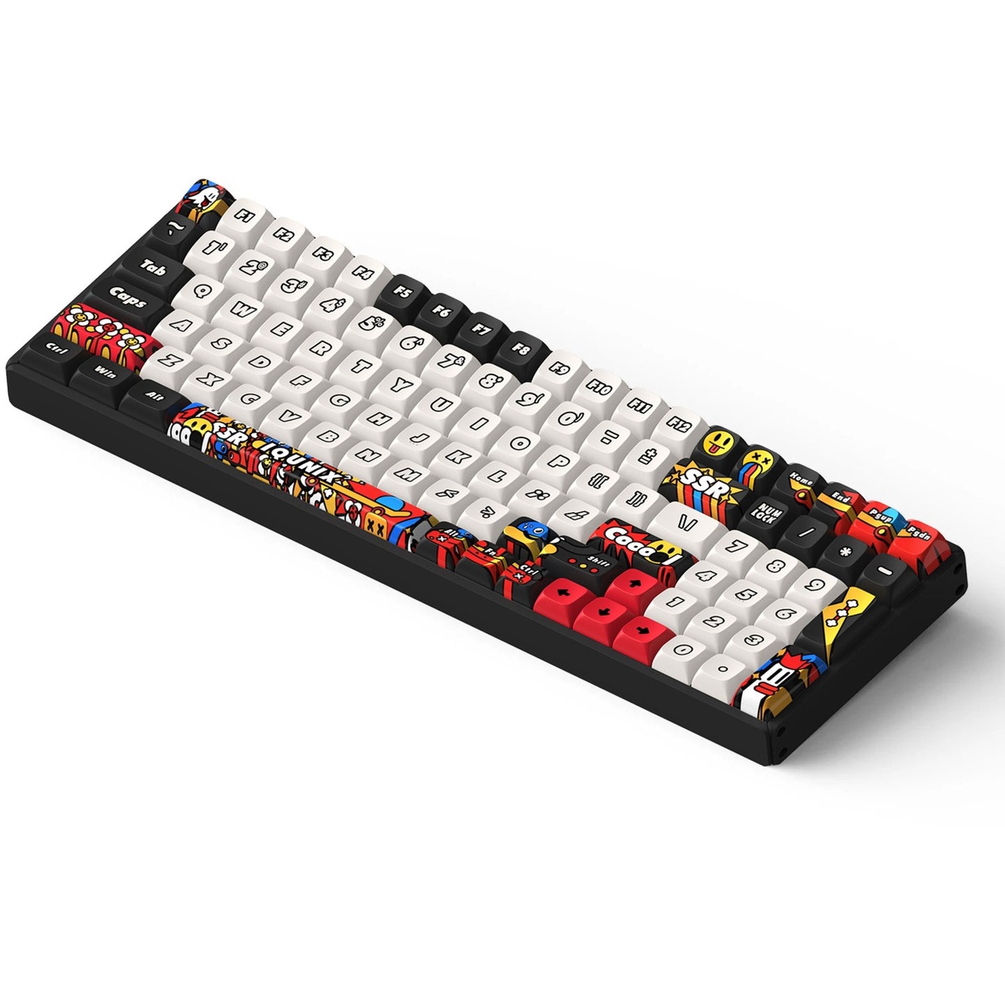Iqunix F97 Graffiti -Tagebuch drahtlose mechanische Tastatur