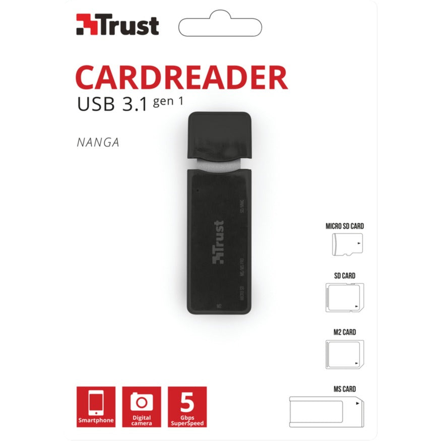 Vertrauen Sie Nanga USB 3.1 -Kartenreader