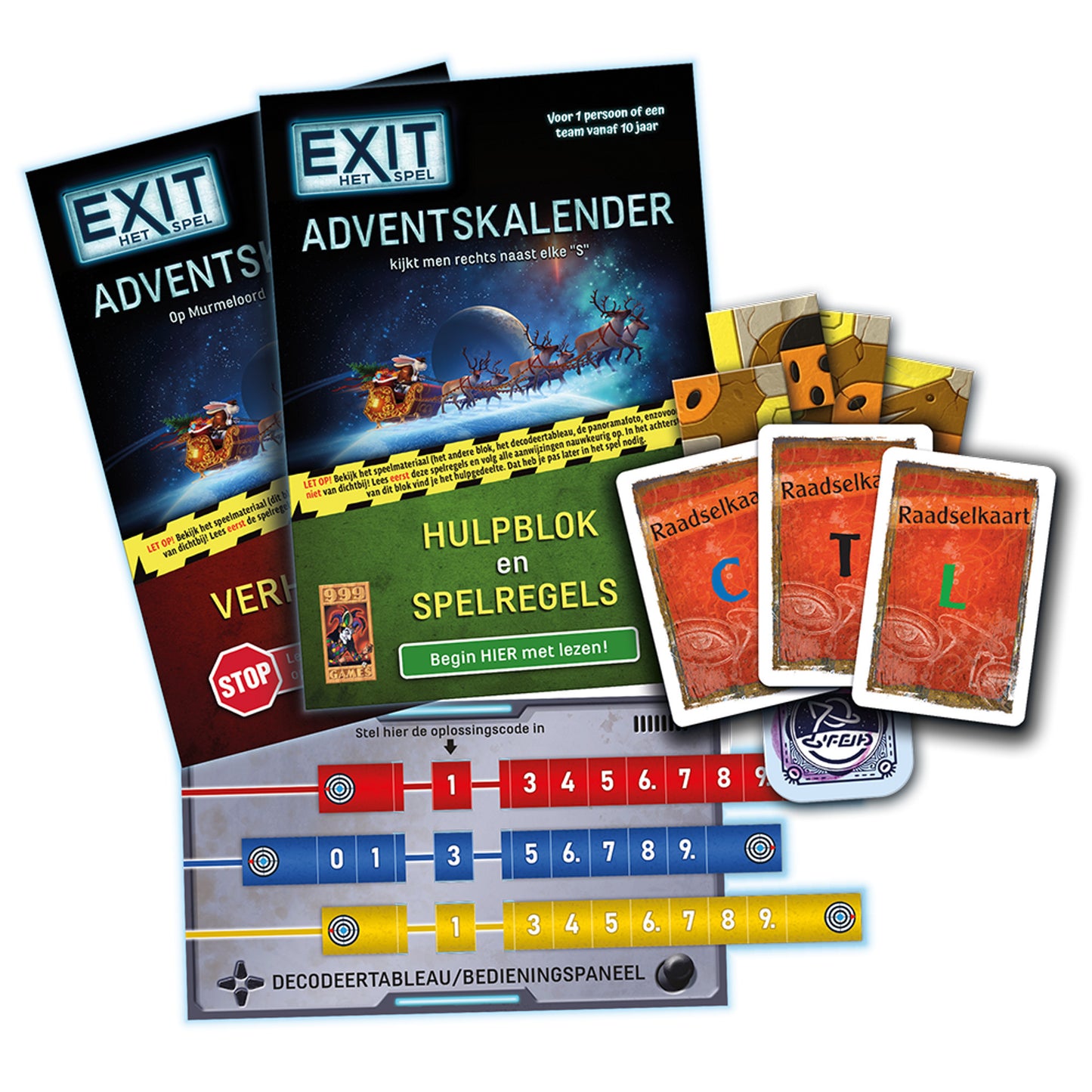 999Games 999 Games Exit – Adventskalender Das intergalaktische Rennen