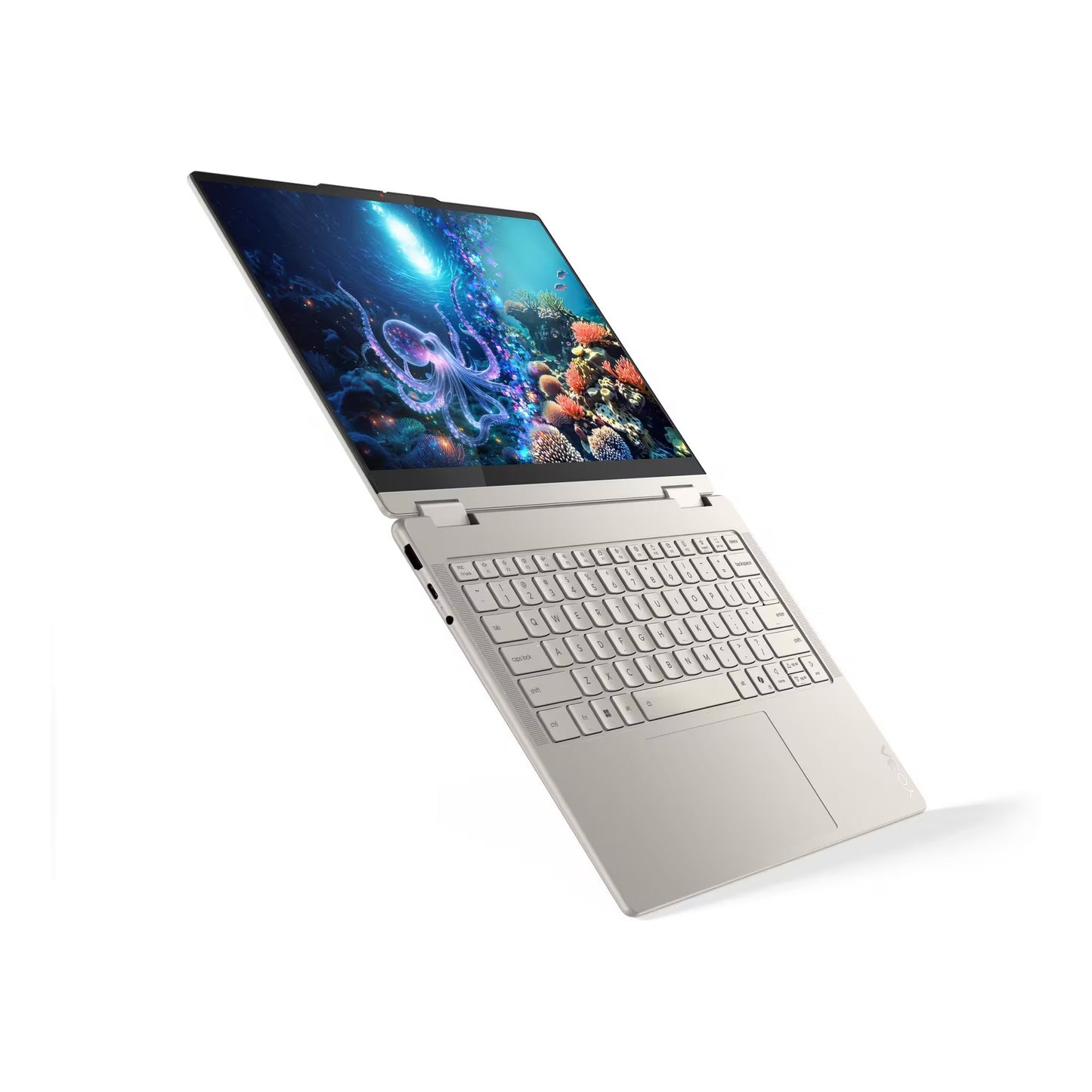 Lenovo Yoga 7 2-in-1 14ill10 (83jq00fvmh) 14 Copilot+ Laptop (Hochglanzweiß | Core Ultra 5 226V | Intel Arc Graphics 130V | 16 GB | 512 GB SSD | Touch)