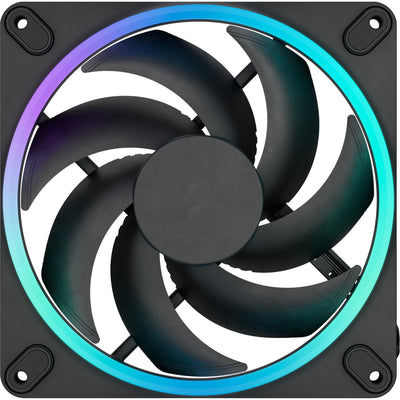 Fractal Design Momentum 14 RGB-Gehäuselüfter (schwarz, 140 x 140 x 25 mm, PWM)