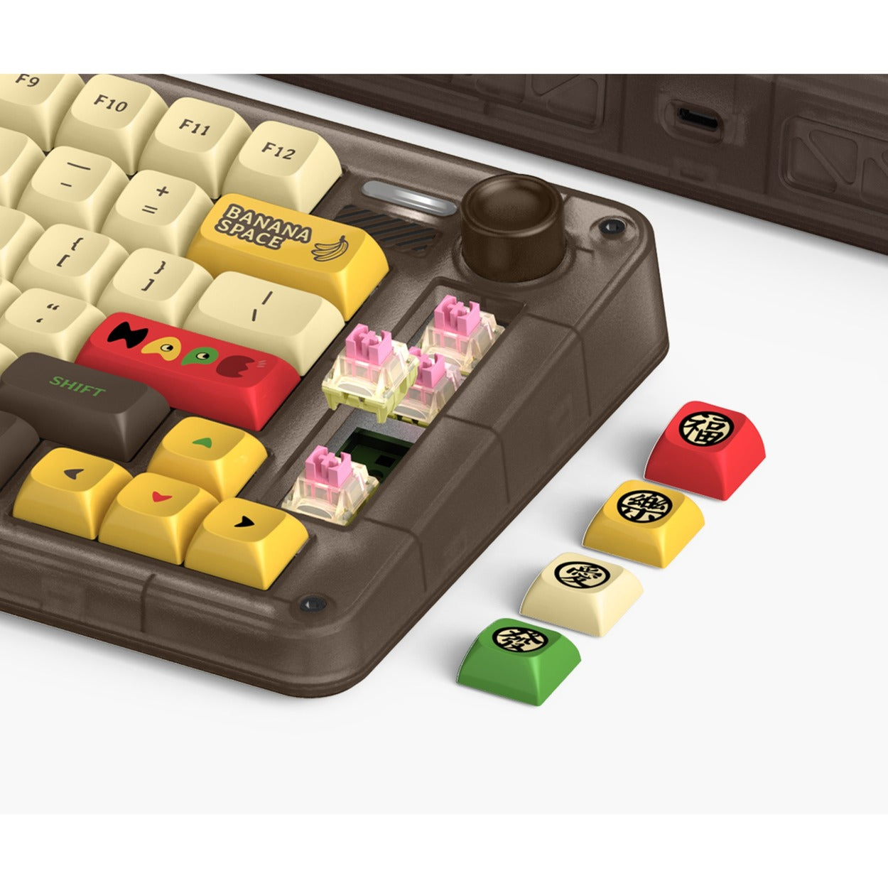 Iqunix ZX75 Happy Afe drahtlose mechanische Tastatur