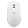 Lenovo Yoga leise Bluetooth-Maus Seashell (weiß/grau, Bluetooth 5.3)