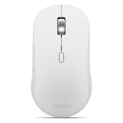 Lenovo Yoga leise Bluetooth-Maus Seashell (weiß/grau, Bluetooth 5.3)