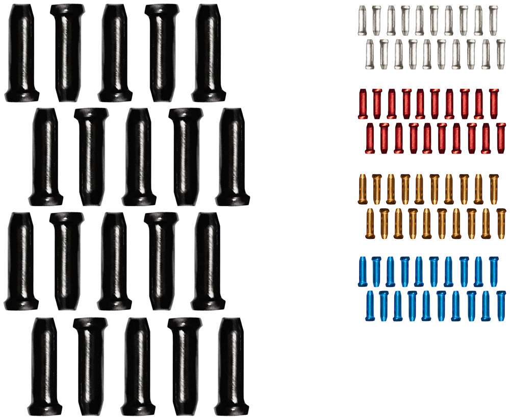 Katana Endkappen Schaltbremskabel (20 Stück)