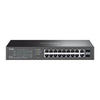 Tp-Link Omada ES220GP 20-Port-Gigabit-Easy-Managed-Switch (schwarz, 16x PoE+, 2x Gigabit SFP)