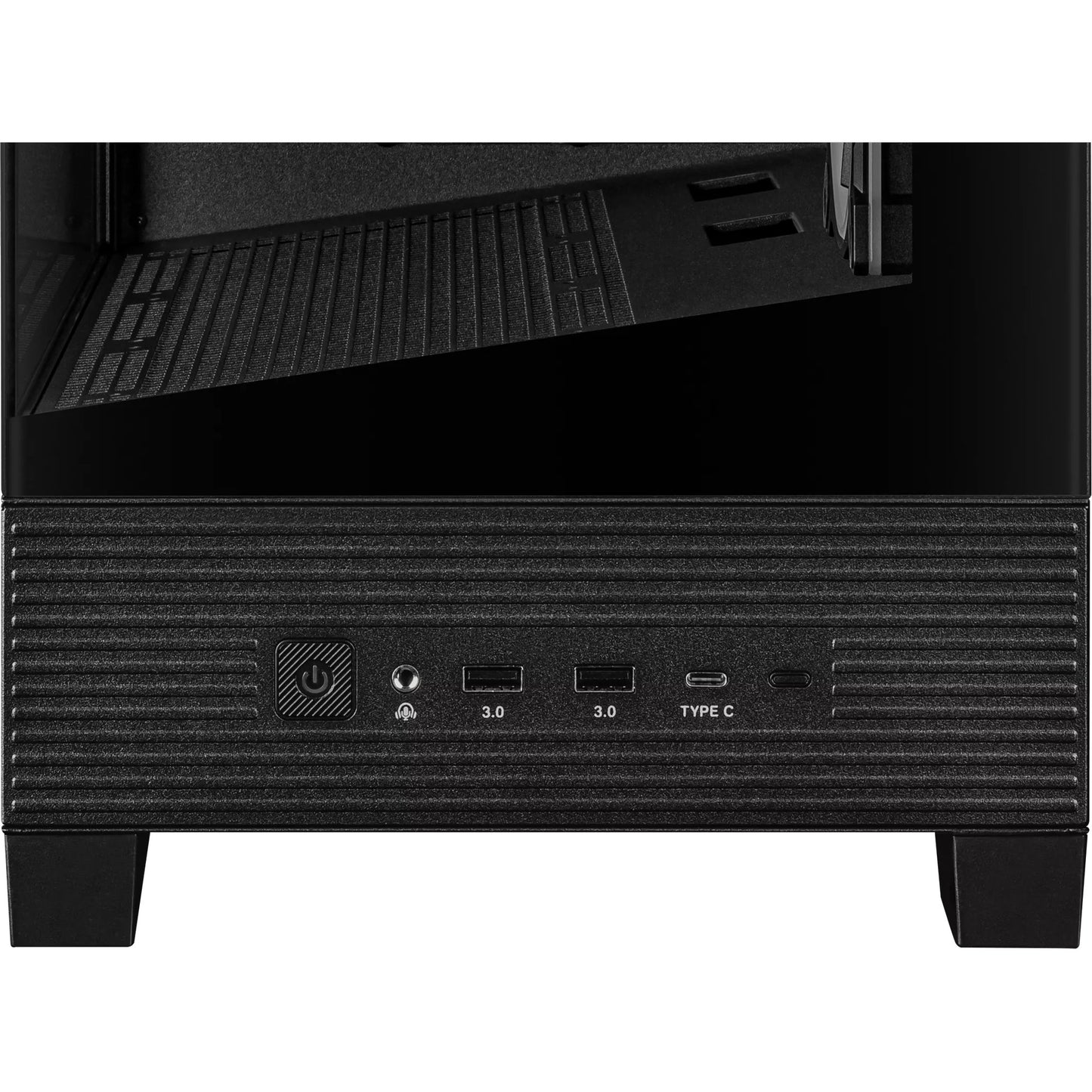 Asus a31 plus Midi-Tower-Gehäuse (schwarz | 2x USB-A | 2x USB-C | gehärtetes Glas)