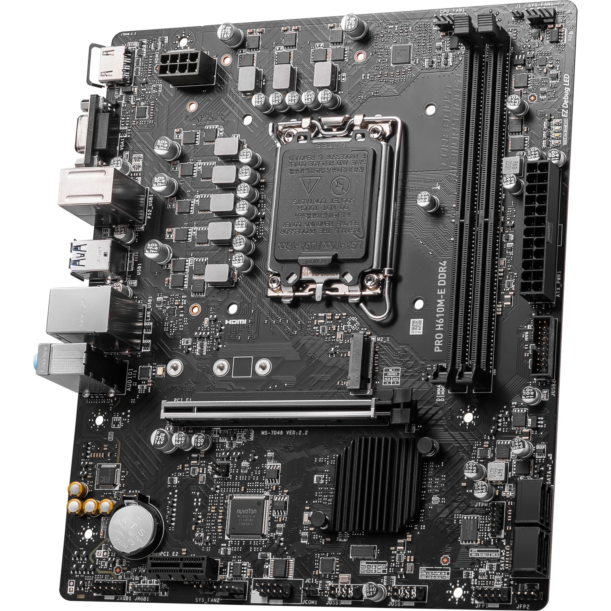 MSI Pro H610M-E DDR4