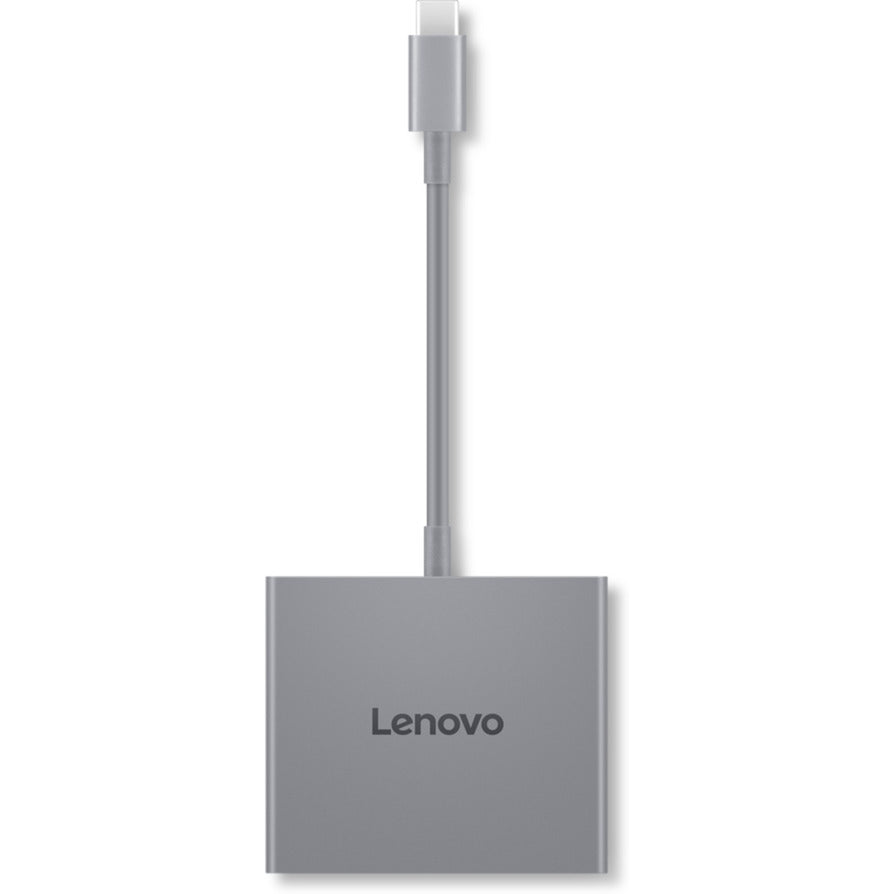 Lenovo USB-C 4-in-1-Hub Gen2 USB-Hub (Grau)