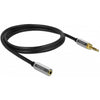Delock Stereo-Jack 3,5 mm 3-polige männlich> weiblich