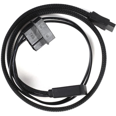 Silverstone Slim Sata 2-in-1-Datenkabel + Stromadapter