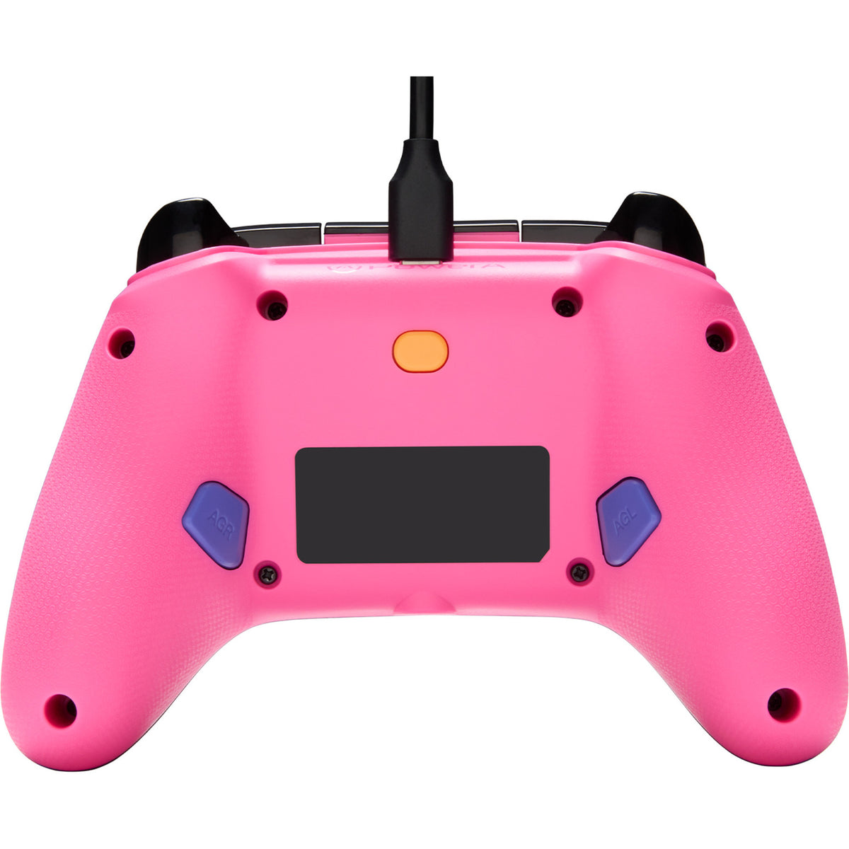 Powera Advantage Plus kabelgebundener Controller für Xbox Series X|s – Palmen im Mondlicht (Rosa, Xbox Series X|s, Xbox One, PC)