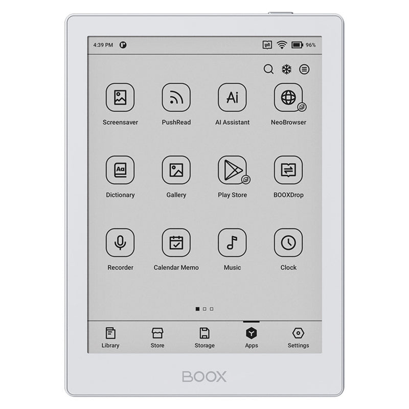 Boox go 6 E-Reader (weiß, 2 GB | 32 GB | Android 11)