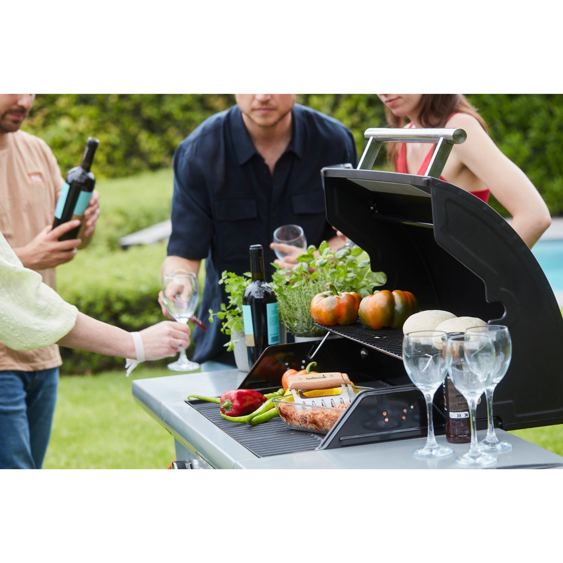 Grillset mit 2 Fleischkrallen