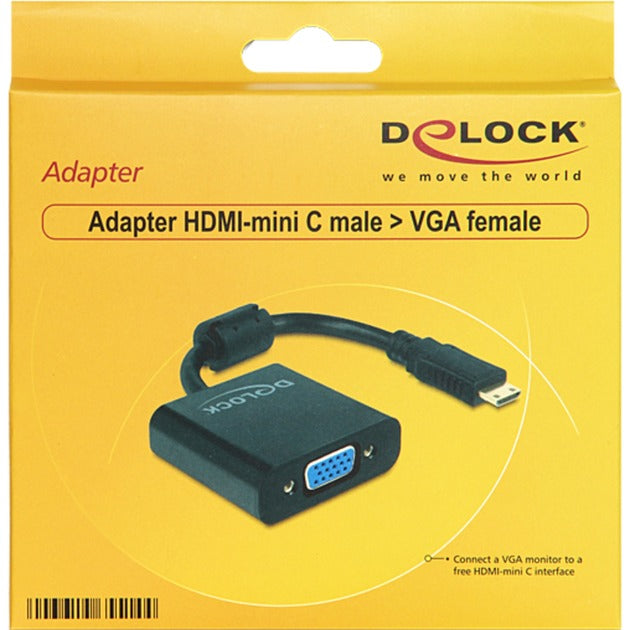 Delock Mini HDMI-C (männlich)> VGA (weiblich)
