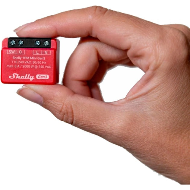 Shelly Plus 13 Uhr Mini Gen3