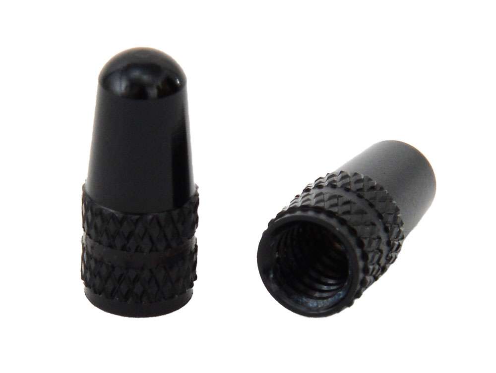 Radon 1 Paar schwarze Ventilkappen