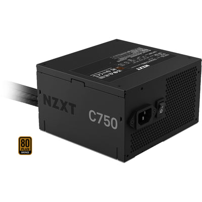 Nzxt C750 Bronze modulares 750-Watt-Netzteil (schwarz, 1x 12V-2x6, 4x PCIe)