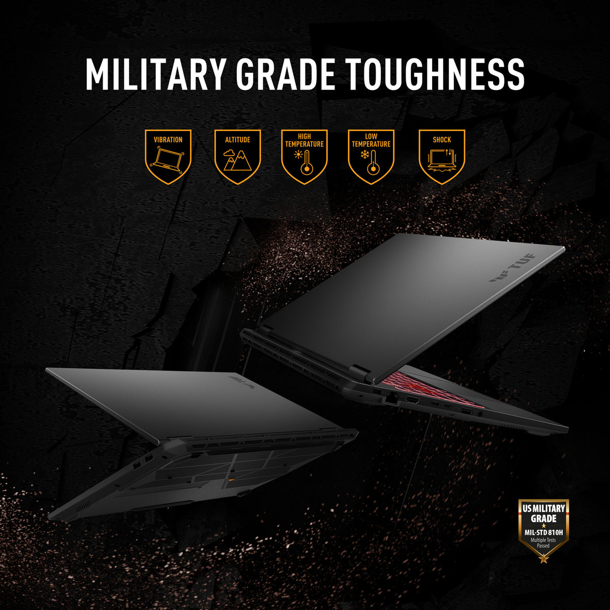 Asus TUF Gaming A16 FA608UM-RV231W 16 Gaming-Laptop (schwarz grau | R7 260 | RTX 5060 | 16 GB | 512 GB SSD)