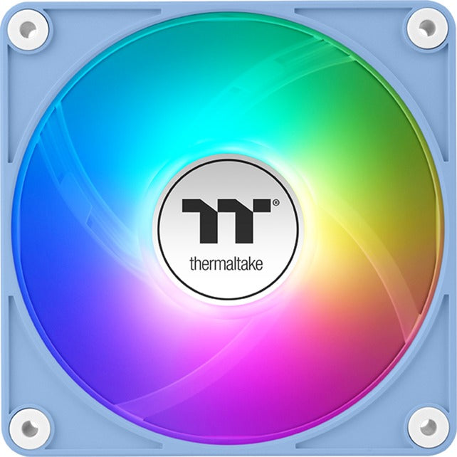 Thermaltake CT120 EX Reverse Argb Sync PC-Lüfter Hydrangea Blue (3-Lüfter-Pack) Gehäuselüfter (Hellblau, 3 Stück, 120 x 120 x 25 mm, PWM)