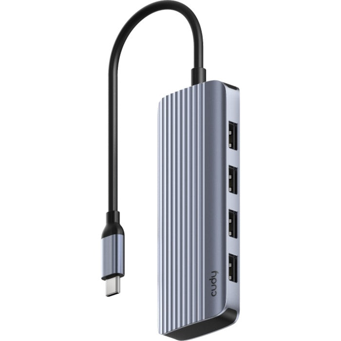 Cudy 6-in-1 HDMI 4K USB-C Hub USB-Hub (Silber)