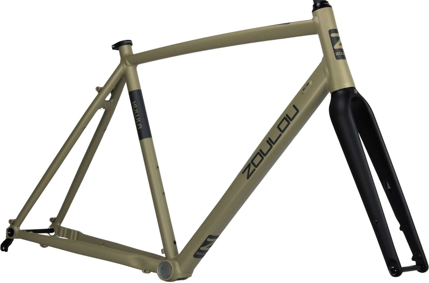 Zoulou Kulula Randonneur Rahmenset inkl. Vollcarbongabel