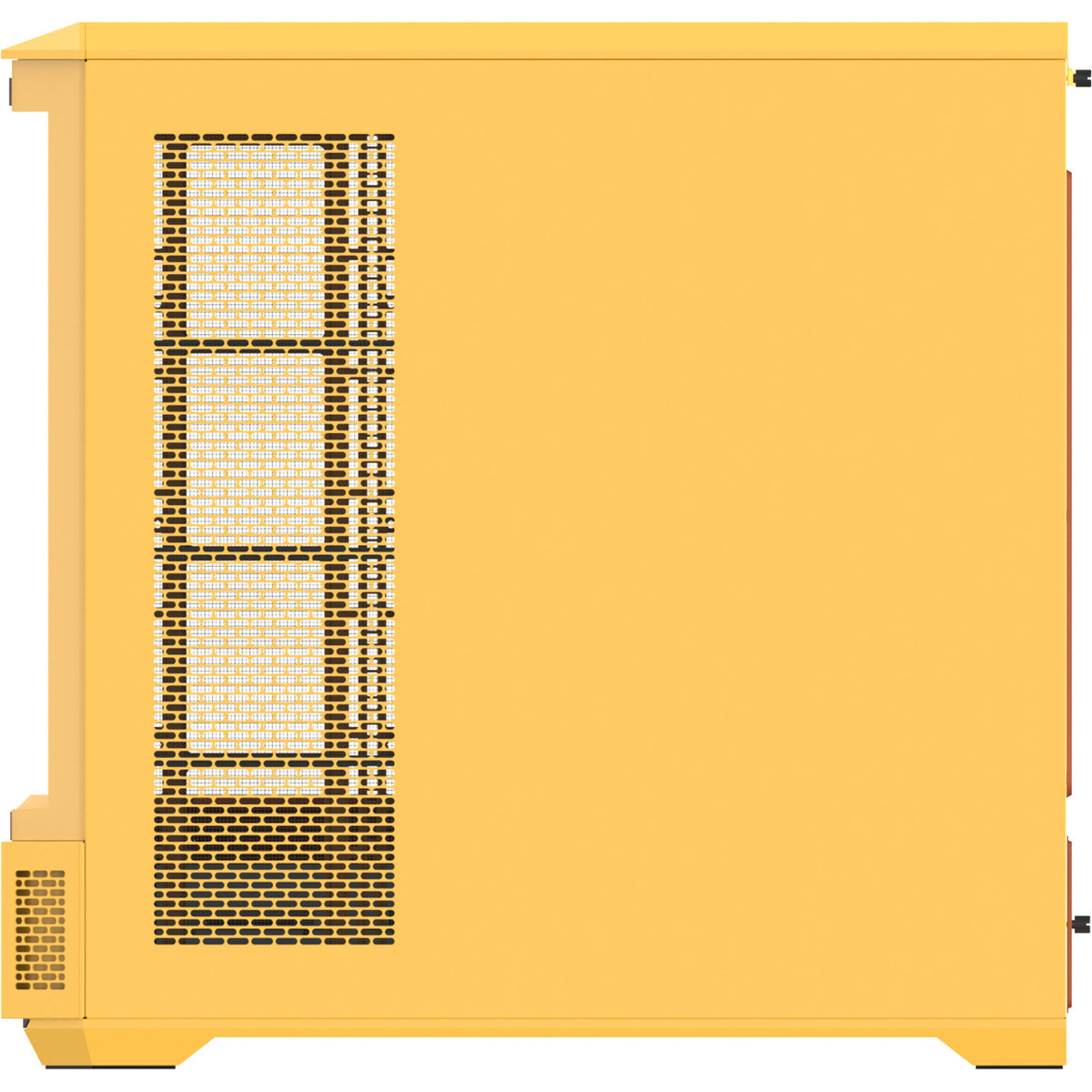 Thermaltake View 600 tg butter caramel Big-Tower-Gehäuse (gelb | 2x USB-A | 1x USB-C | gehärtetes Glas)