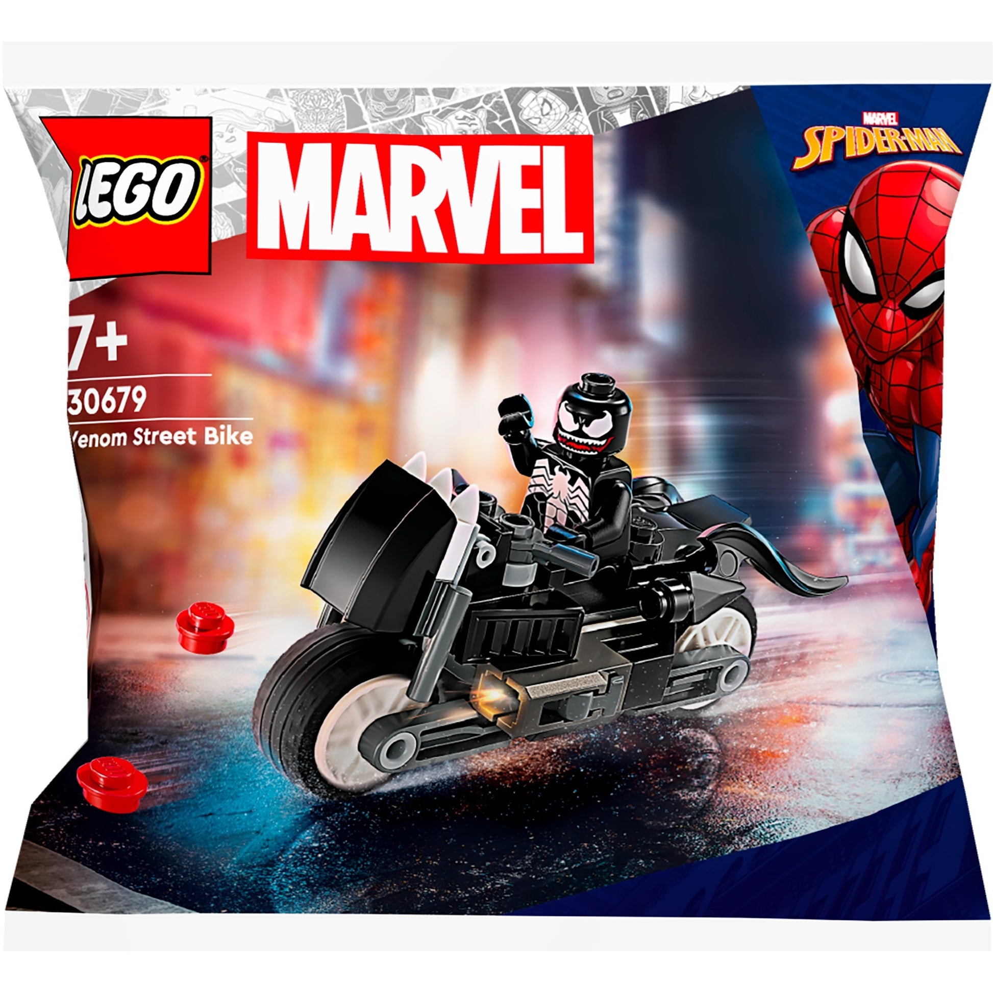 Lego Marvel – Bauspielzeug „Venom Street Bike“ (30679)