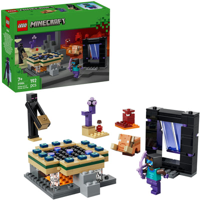 Lego 21584 Minecraft Reise in den Nether und das Endportal | 2 Stk