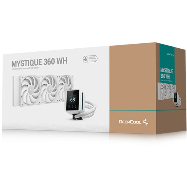 Deepcool Mystique 360 Wasserkühlung (weiß, 4-Pin-PWM-Lüfteranschluss)