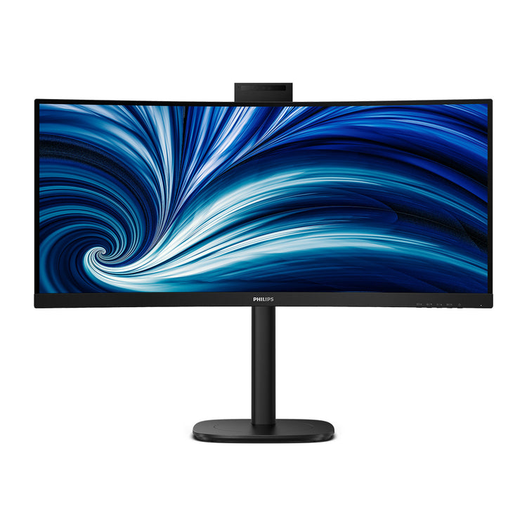 Philips 34b2u3600ch 34 gebogener Ultrawide-Monitor (schwarz, 2x HDMI, Display-Port, 3x USB-A, USB-B, USB-C, RJ-45)