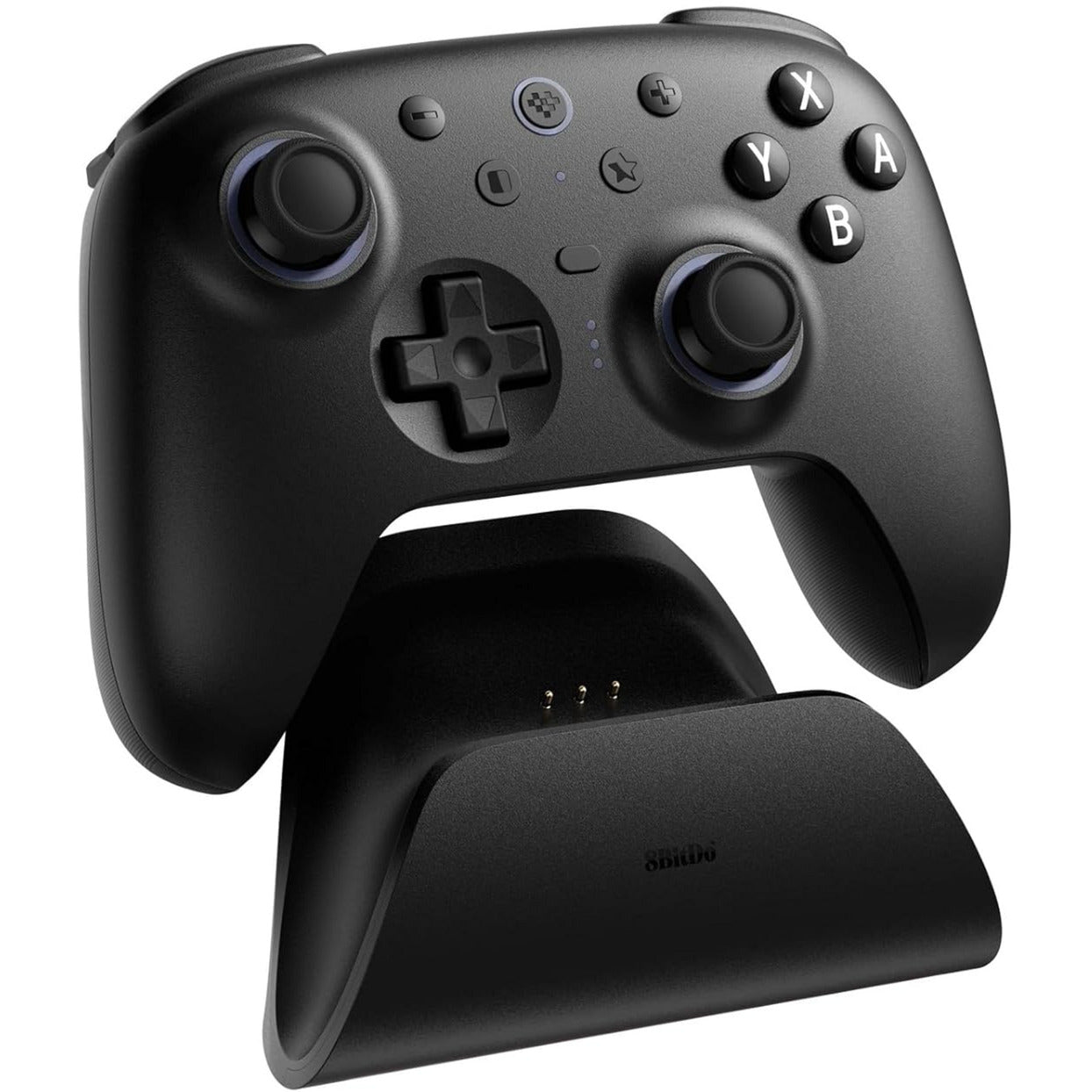 8bitdo Ultimate 2 Bluetooth-Controller (schwarz, PC, Switch 2, Bluetooth USB-C 2,4 GHz)