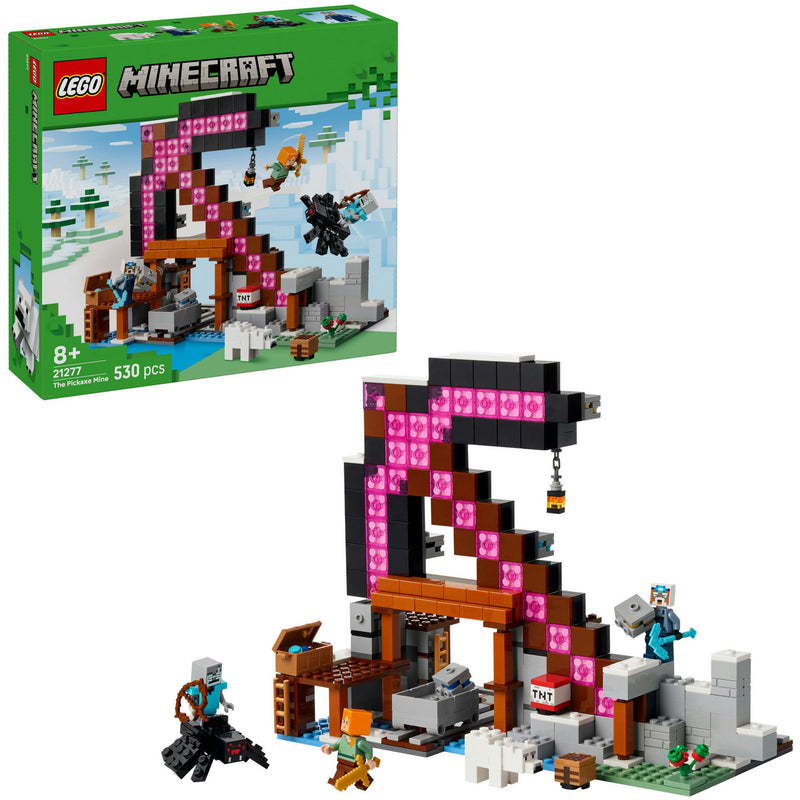 LEGO 21277 Minecraft de Pikhouweelmijn