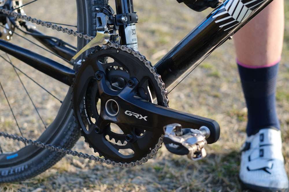 Shimano GRX FC-RX600 2x11-fach Kurbel 46 30