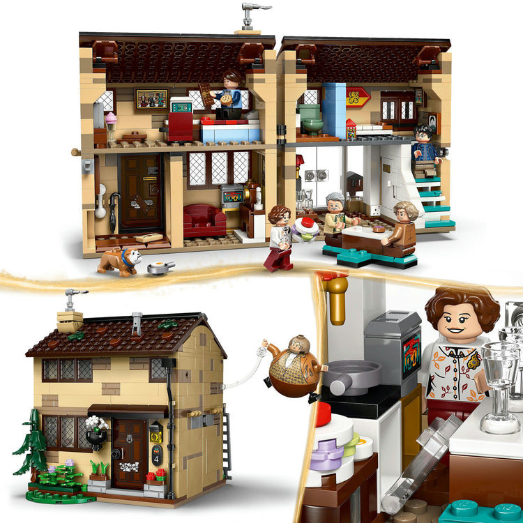 Lego Harry Potter 76451 Ligusterlaan Besuch von Tante Margot