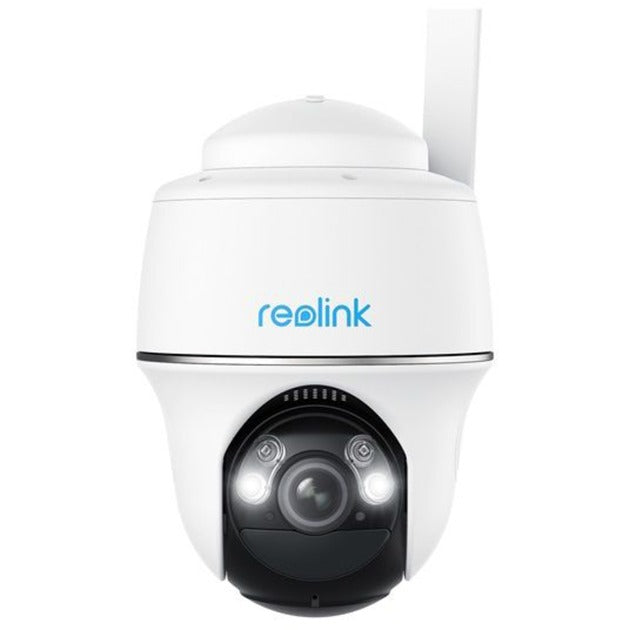 Reolink 2K 4MP kabellose 4G-PT-Kamera, mit intelligenter Erkennung (weiß, G430-Solar-W)