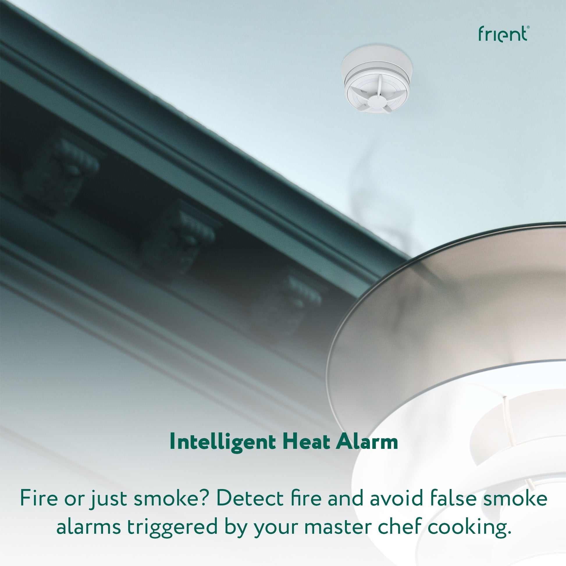 Frient intelligent Wärmealarm