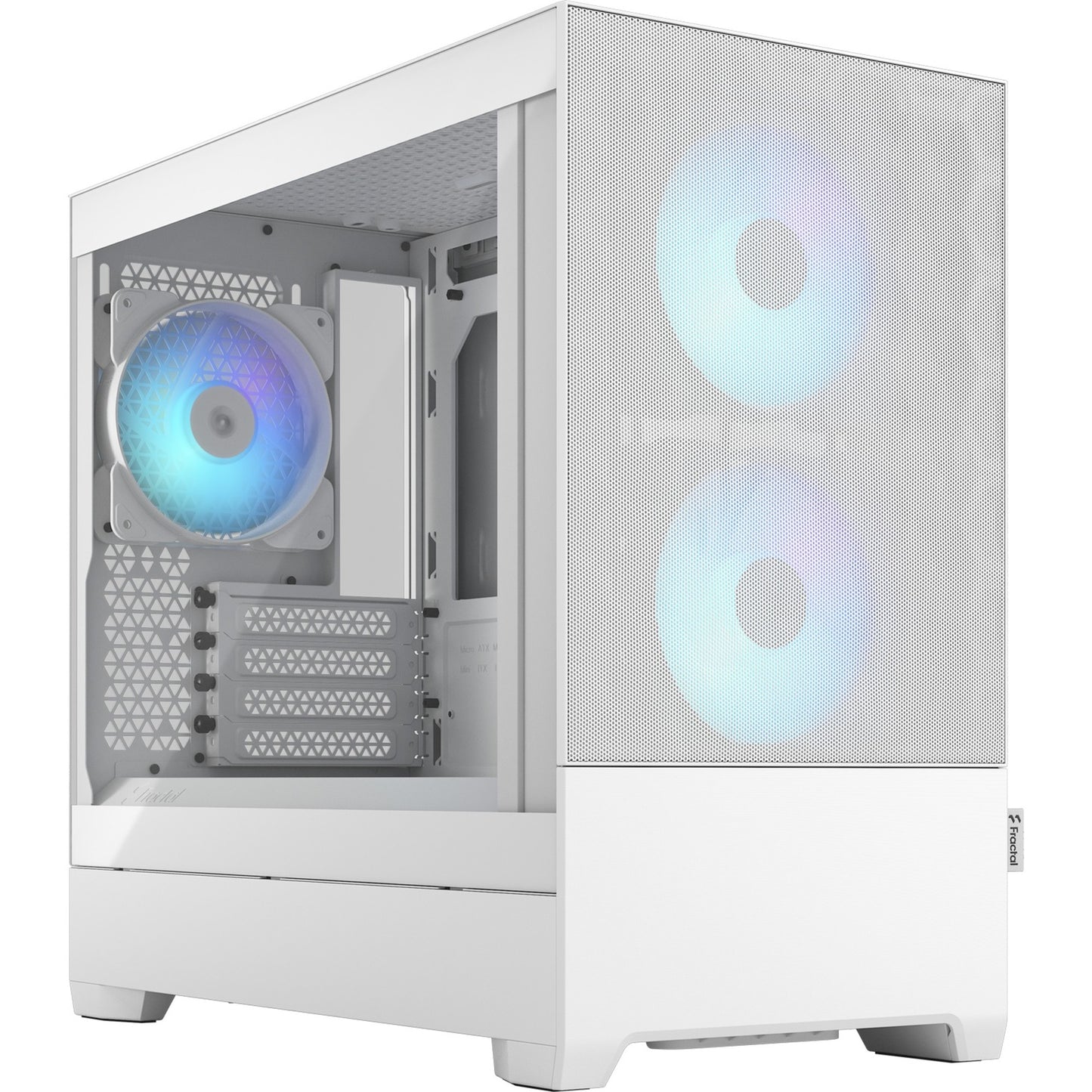 Fractal Design Pop Mini Air RGB Weiß TG Clear Tönung