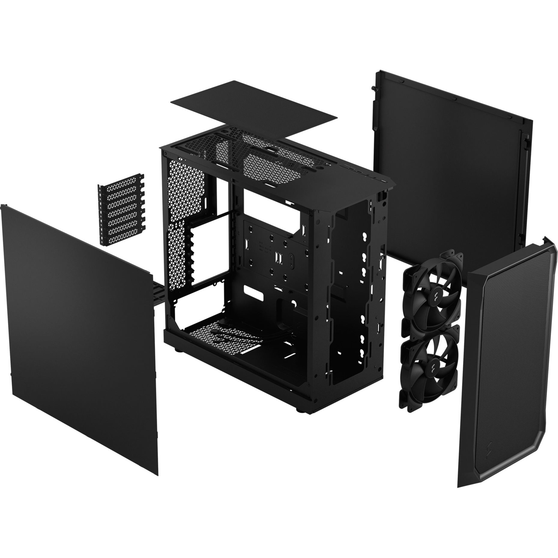 Fractal Design Focus 2 schwarzer Feststoff
