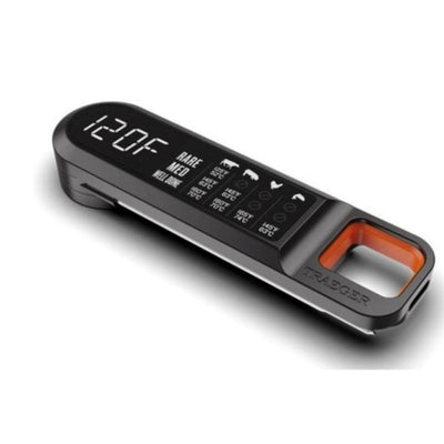 Traeger sofort ablesbares Fleischthermometer (LCD-Bildschirm, magnetisch, geeignet für P.A.L.-Haken)