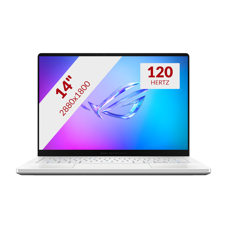 Asus Rog Zephyrus G14 Ga403up-QS001W 14 Copilot+ Gaming-Laptop (Weiß | Ryzen 9 270 | RTX 5070 | 32 GB | 1 TB SSD | OLED)