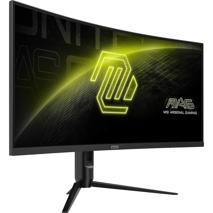 MSI Mag 342CQR E2 34 gebogener Ultrawide-Gaming-Monitor (schwarz, 2x HDMI, Display-Port, 180 Hz)