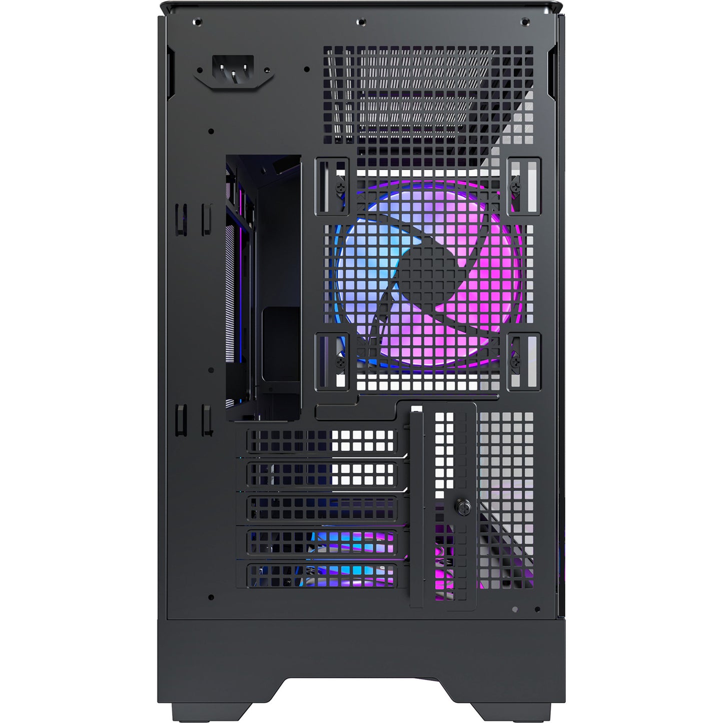 Montech King 15 Pro Midi-Tower-Gehäuse (schwarz | 2x USB-A | 1x USB-C | RGB | Fenster)