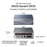 Asus Ascent GX10 Arm V9.2-A 128 1 Mini-PC (Dunkelgrau | NVIDIA GB10 Grace Blackwell | DGX Spark | NVLINK-C2C | 128 GB | 1 TB SSD) - afbeelding 13